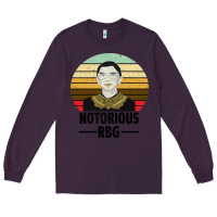 Plum Notorious RBG Long Sleeve Tee - Bettercallsaul