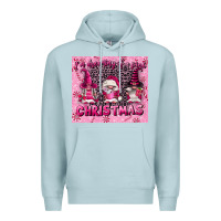 Blue Mist i'm dreaming of a pink christmas Premium Hoodie - FaDigitalArtStudio