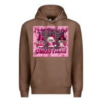 Chestnut i'm dreaming of a pink christmas Premium Hoodie - FaDigitalArtStudio