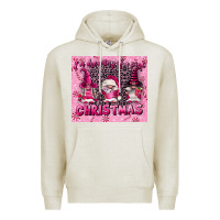 Oatmeal Heather i'm dreaming of a pink christmas Premium Hoodie - FaDigitalArtStudio