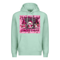 Seafoam i'm dreaming of a pink christmas Premium Hoodie - FaDigitalArtStudio