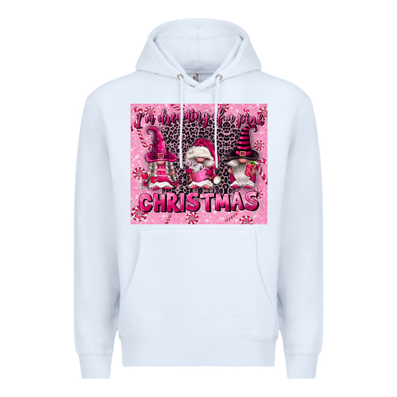 I'm Dreaming Of A Pink Christmas Premium Hoodie by FaDigitalArtStudio | Teevron