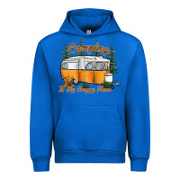 Cobalt camping is my happy place Urban Hoodie - SublimationCraftShop