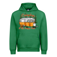 Emerald camping is my happy place Urban Hoodie - SublimationCraftShop