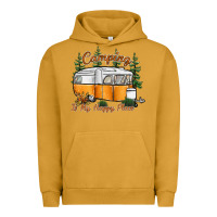 Pigment Peanut Butter camping is my happy place Urban Hoodie - SublimationCraftShop
