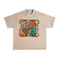 French Oak Fall Autumn Leopard Love Urban Heavy Tee - LillyAllenDesigns
