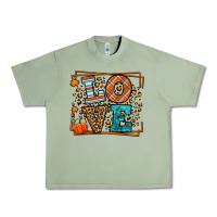 Oil Green Fall Autumn Leopard Love Urban Heavy Tee - LillyAllenDesigns