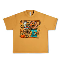 Peanut Butter Fall Autumn Leopard Love Urban Heavy Tee - LillyAllenDesigns