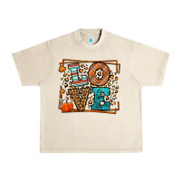 Sandshell Fall Autumn Leopard Love Urban Heavy Tee - LillyAllenDesigns