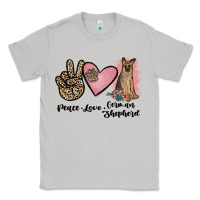 Moon Dust peace love german shepherd Classic Tee - JahusDesignShop