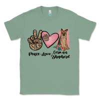 Sage peace love german shepherd Classic Tee - JahusDesignShop
