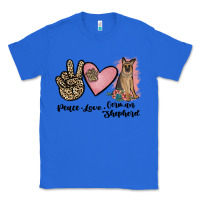 True Royal peace love german shepherd Classic Tee - JahusDesignShop