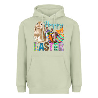 Matcha Easter Day With Truck Heavyweight Hoodie - BundleAndBundleShop