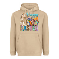 Mushroom Easter Day With Truck Heavyweight Hoodie - BundleAndBundleShop