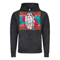 Vintage Black Western Ragdoll Cat Vintage Hoodie - LillyAllenDesigns