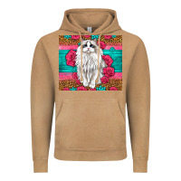 Vintage Camel Western Ragdoll Cat Vintage Hoodie - LillyAllenDesigns