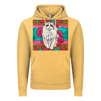 Vintage Mustard Western Ragdoll Cat Vintage Hoodie - LillyAllenDesigns