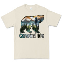Bone camping bear Premium Tee - MaliasSmallBusiness