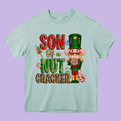 Christmas Son Of A Nutcracker Heavy Core Tee Designed By Nancycooperartshop