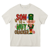 Cream Christmas son of a nutcracker Heavy Core Tee - NancyCooperArtShop