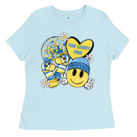 Baby Blue the lucky few Ladies Tee - MaliasSmallBusiness