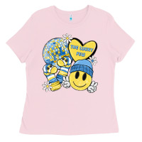 Bubblegum Pink the lucky few Ladies Tee - MaliasSmallBusiness