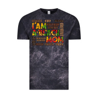 Cloud Black i am a black mom Vintage Tee - LillyAllenDesigns