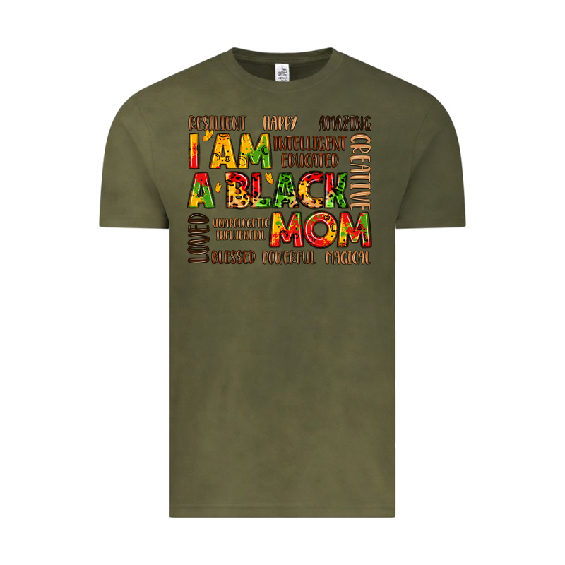 I Am A Black Mom Vintage Tee by LillyAllenDesigns | Teevron