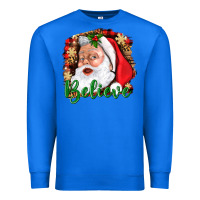 True Royal Believe And Santa Premium Sweatshirt - BundleAndBundleShop