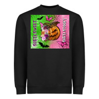 Black Sorta sweet sorta spooky Heavyweight Sweatshirt - NancyCooperArtShop