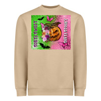 Mushroom Sorta sweet sorta spooky Heavyweight Sweatshirt - NancyCooperArtShop