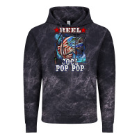 Cloud Black reel cool pop pop american flag bass Vintage Hoodie - LillyAllenDesigns