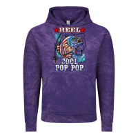 Cloud Purple reel cool pop pop american flag bass Vintage Hoodie - LillyAllenDesigns
