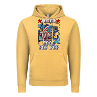 Vintage Mustard reel cool pop pop american flag bass Vintage Hoodie - LillyAllenDesigns