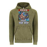 Vintage Olive reel cool pop pop american flag bass Vintage Hoodie - LillyAllenDesigns