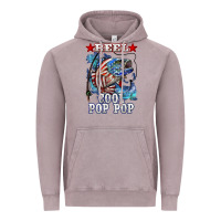 Vintage Zinc reel cool pop pop american flag bass Vintage Hoodie - LillyAllenDesigns