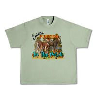 Oil Green Fall Cutest Pumpkin In The Patch Deer Urban Heavy Tee - LillyAllenDesigns