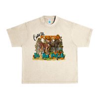 Sandshell Fall Cutest Pumpkin In The Patch Deer Urban Heavy Tee - LillyAllenDesigns