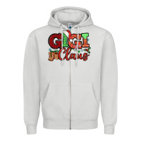Dove Grey Gigi claus christmas mother's day Zipper Hoodie - HowdyJamesFarm