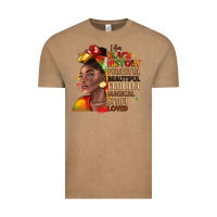 Vintage Coffee i am black history Vintage Tee - LillyAllenDesigns