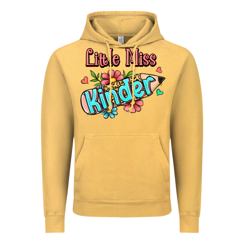 Little Miss Kindergarten Vintage Hoodie by RanaPortraitStore | Teevron