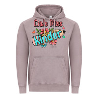 Vintage Zinc little miss kindergarten Vintage Hoodie - RanaPortraitStore