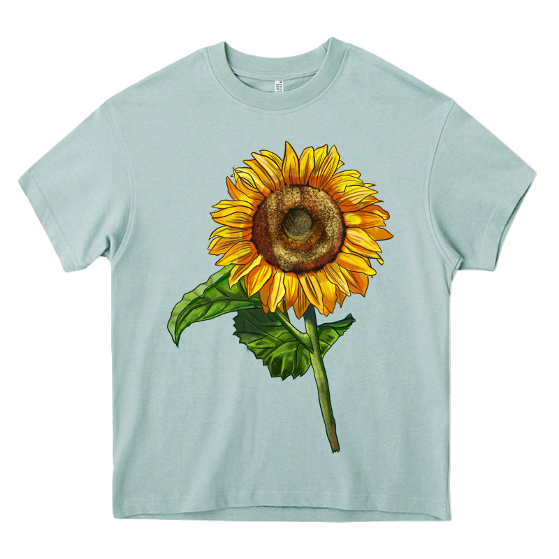 Mammoth Sunflower Heavy Core Tee by LillyAllenDesigns | Teevron