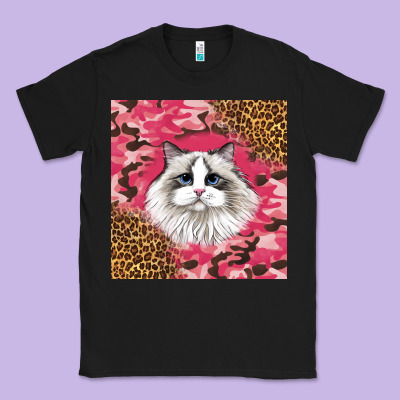 Ragdoll Cat Classic Tee Designed By Lillyallendesigns