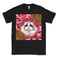 Black ragdoll cat Classic Tee - LillyAllenDesigns