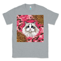 Heather Grey ragdoll cat Classic Tee - LillyAllenDesigns
