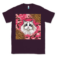 Plum ragdoll cat Classic Tee - LillyAllenDesigns