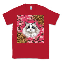 Red ragdoll cat Classic Tee - LillyAllenDesigns