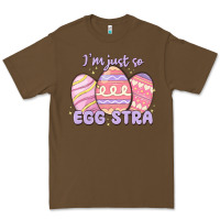 Cacao i'm just so egg stra Premium Tee - MaliasSmallBusiness