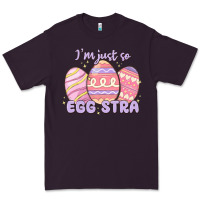 Plum i'm just so egg stra Premium Tee - MaliasSmallBusiness